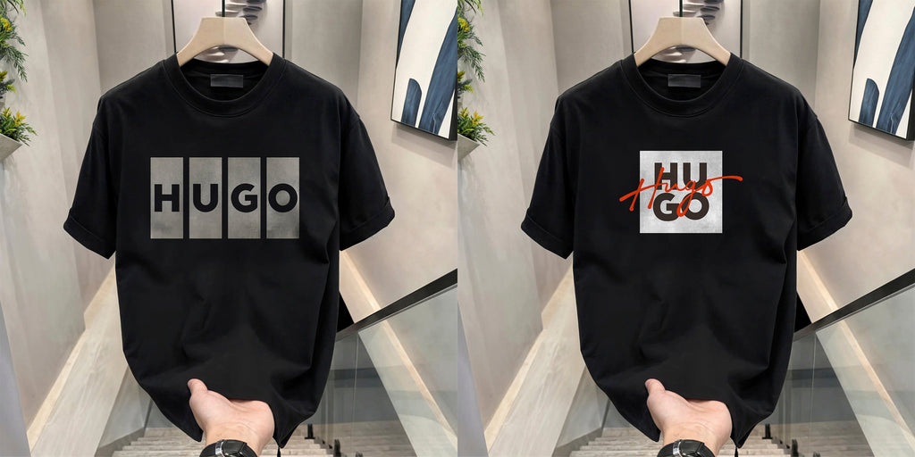 Men's Brand Premium Selling T-Shirt (BD-HUGO BOX+HUGO RED)