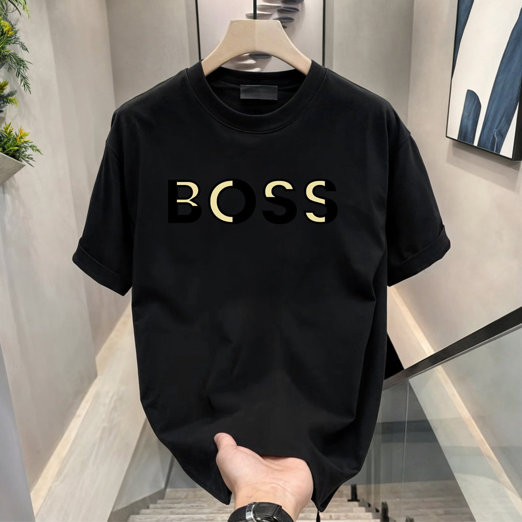 Men's Brand Premium Selling T-Shirt (BD-GUCCI+GOLD BOSS)
