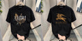 Men's Brand Premium Selling T-Shirt (BD-AMIRI+ BURBERRY GOLD)
