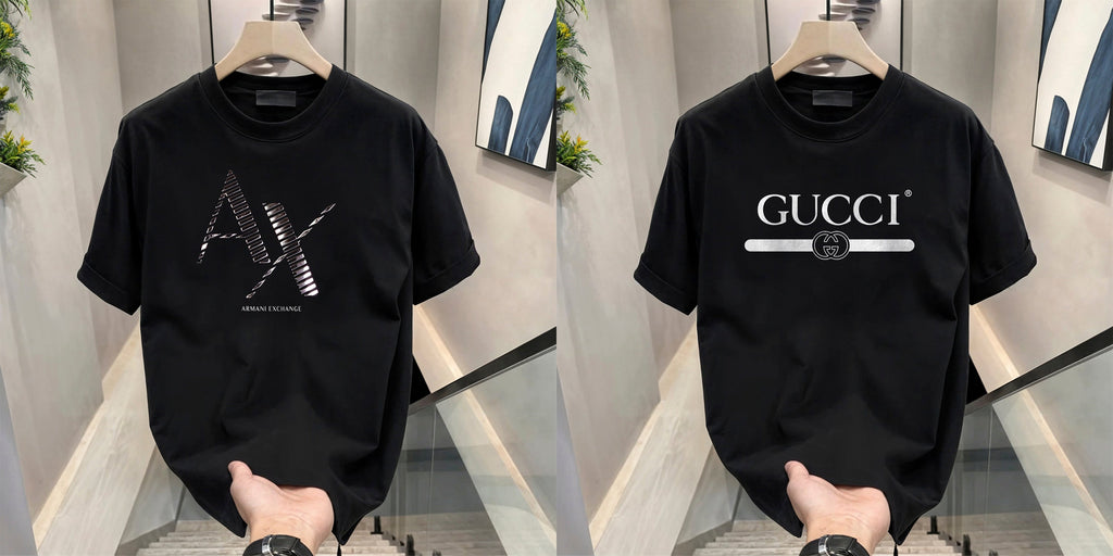 Men's Brand Premium Selling T-Shirt (BD-AX CUT+GUCCI)