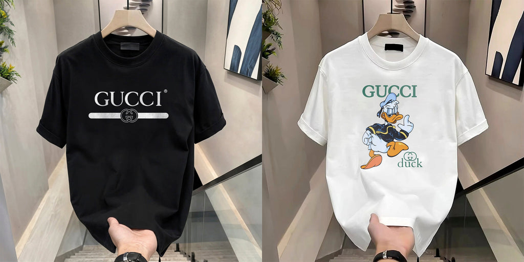 Men's Brand Premium Selling T-Shirt (BD-GUCCI+GUCCI DUCK)