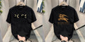 Men's Brand Premium Selling T-Shirt (BD-GOLD BOSS+BURBERRY GOLD)