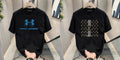 Men's Brand Premium Selling T-Shirt (BD-BLUE ARMOUR+LV STARS)