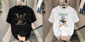 Men's Brand Premium Selling T-Shirt (BD-LV+GUCCI DUCK)