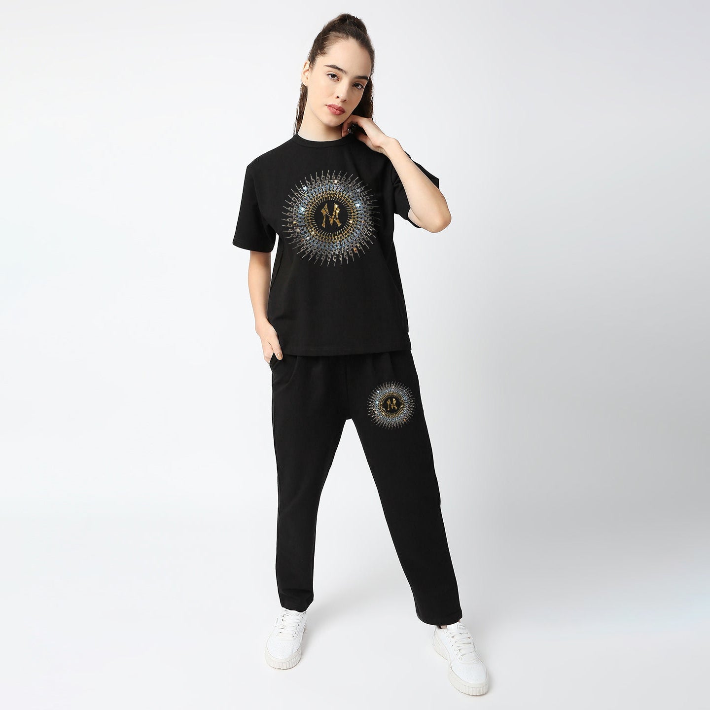 Women Luxury Co-Ord Set(NCIRCLE)